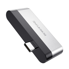 Adaptador Borofone DH2 USB -C a Hdmi + USB3.0