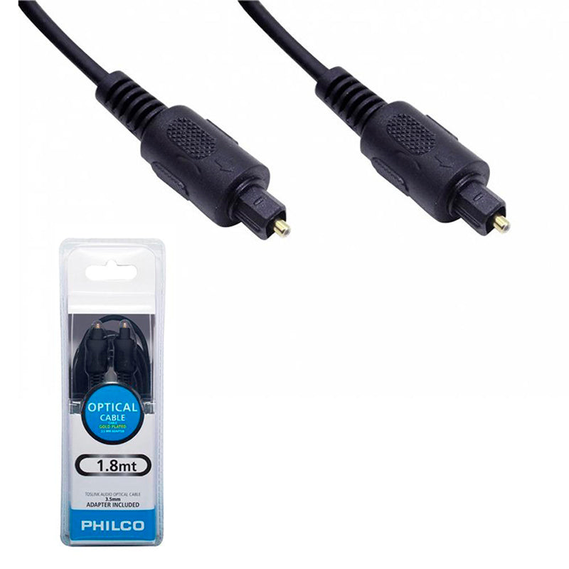 Cable  de audio Philco óptico 3.5mm