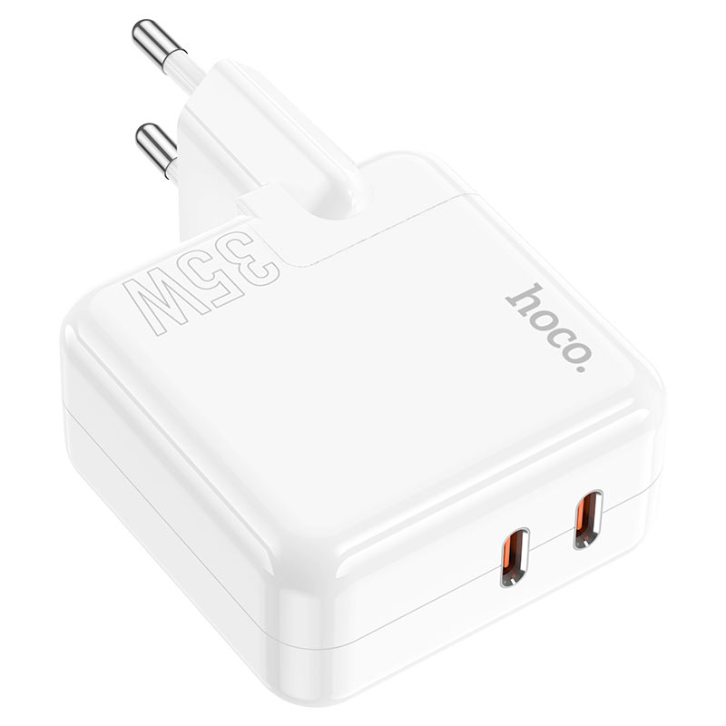 Cargador Adaptador Hoco C110A PD35W dual USB-C