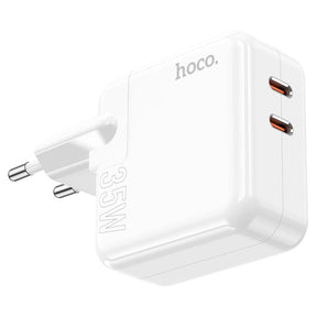 Cargador Adaptador Hoco C110A PD35W dual USB-C