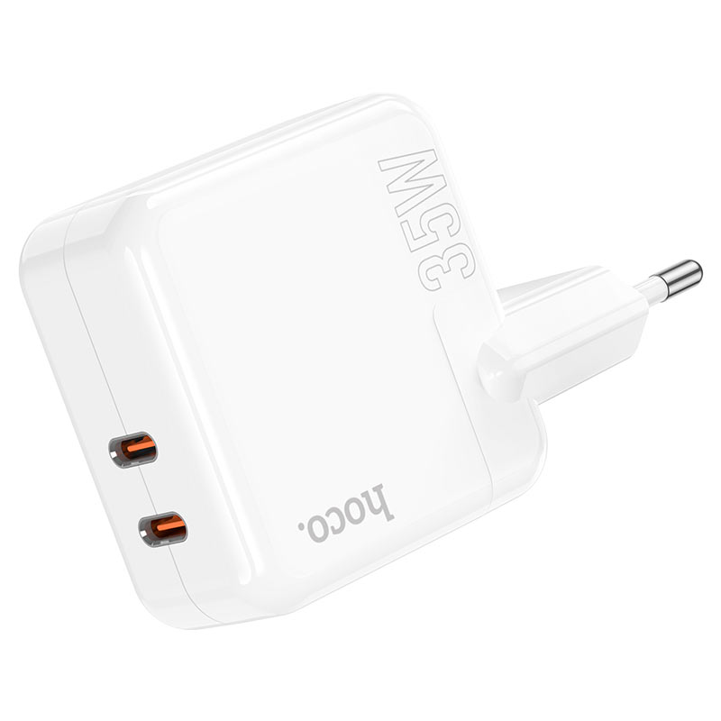 Cargador Adaptador Hoco C110A PD35W dual USB-C