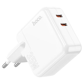 Cargador Adaptador Hoco C110A PD35W dual USB-C