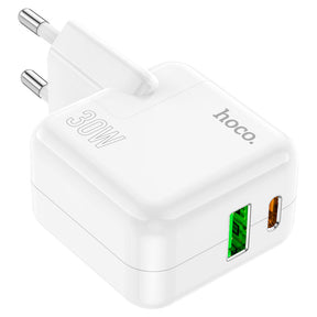 Cargador Hoco C111A PD30W USB-C QC3.0