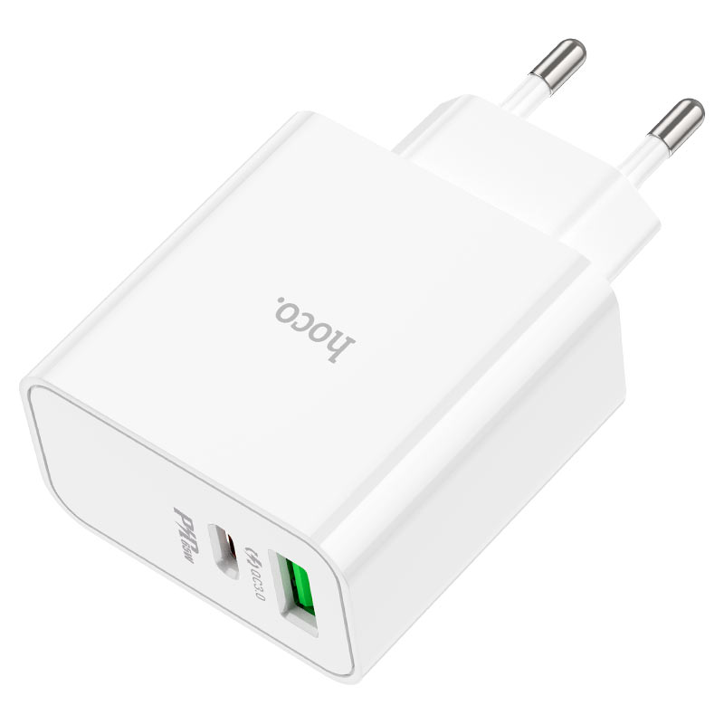 Cargador Hoco C113A  PD65W QC3.0 USB-C TO USB