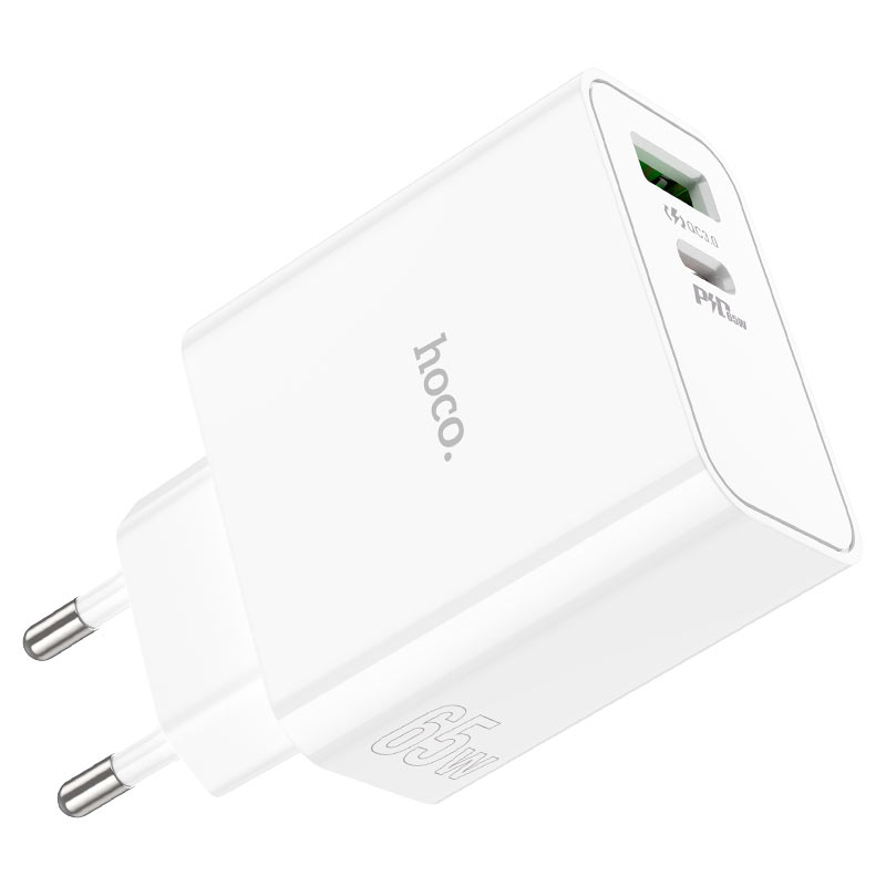 Cargador Hoco C113A  PD65W QC3.0 USB-C TO USB