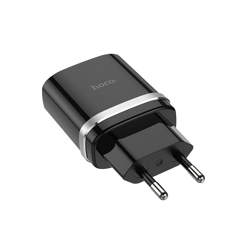 Cargador Hoco C12Q USB-C Smart single QC3.0