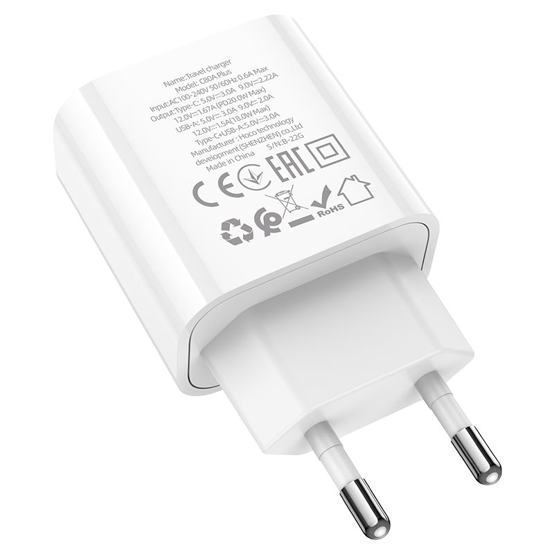 Cargador Hoco C80A USB-C  20W