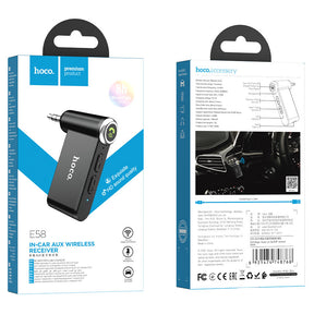 Receptor Bluetooth de auto Hoco E51 AUX 3,5mm