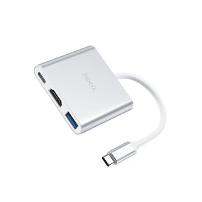 Adaptador Hoco HB14 USB-C  a HDMI+ Usb