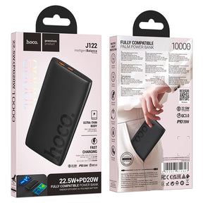 Power Bank batería externa Hoco J122A PD20W+ 22.5W 10,000mAh