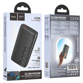 Power Bank batería exerna Hoco J122A PD20W+ 22.5W