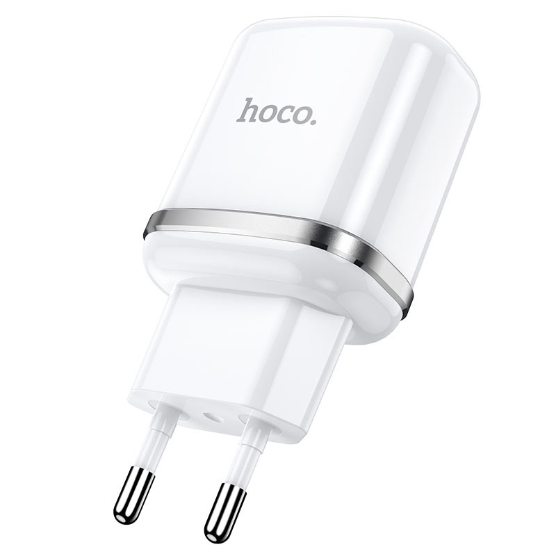 Cargador de pared dua Hoco l N4 2.4a con cable Lightning