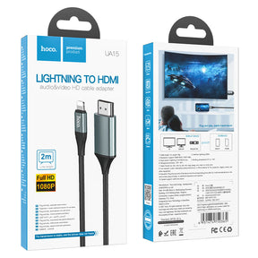 Cable Lightning a HDMI Hoco “UA15”