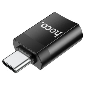 Adaptador convertidor Hoco AU17 USB-C a USB