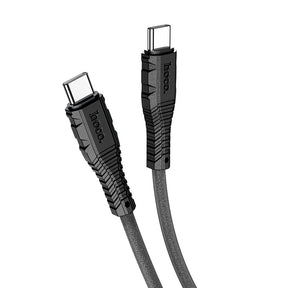 Cable de carga Hoco tipo C a tipo C “X67 Nano 60W”