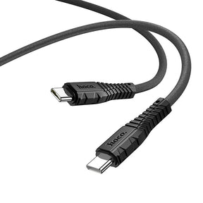 Cable de carga Hoco tipo C a tipo C “X67 Nano 60W”