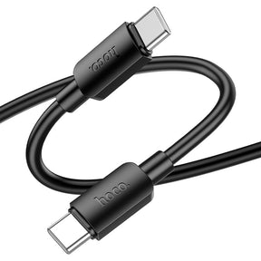 Cable Hoco X96 USB-C a USB-C 60W de 25cm