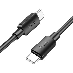 Cable Hoco X96 USB-C a USB-C 60W de 25cm