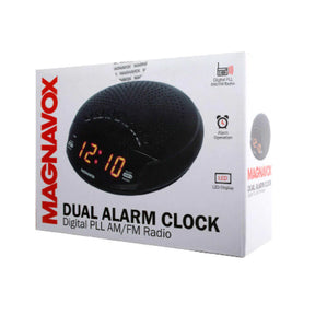 Radio reloj Magnavox AM/FM Digital PLL Negro