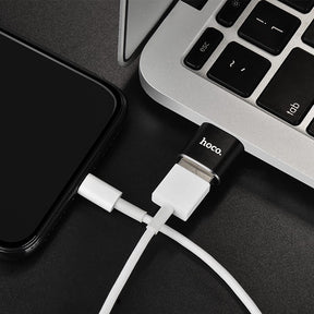 Adaptador  convertidor Hoco UA5  USB-C a USB